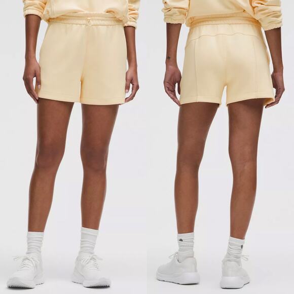 lululemon athletica Pants - NWT Lululemon Softstreme High-Rise Short 4" in Butter Cream Size 6